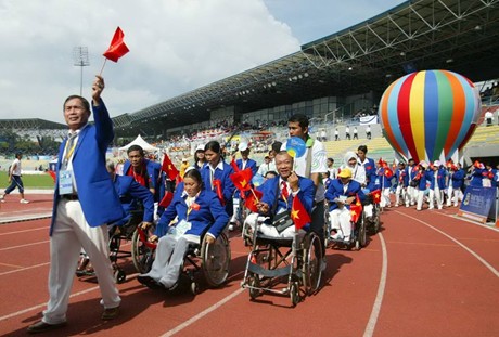 Đoàn TT người khuyết tật VN dự Paragames lần thứ 6 tại Indonesia. Theo kế hoạch, đoàn sẽ tổ chức Lễ xuất quân trong ngày 11/1 tại TP. Hồ Chí Minh.